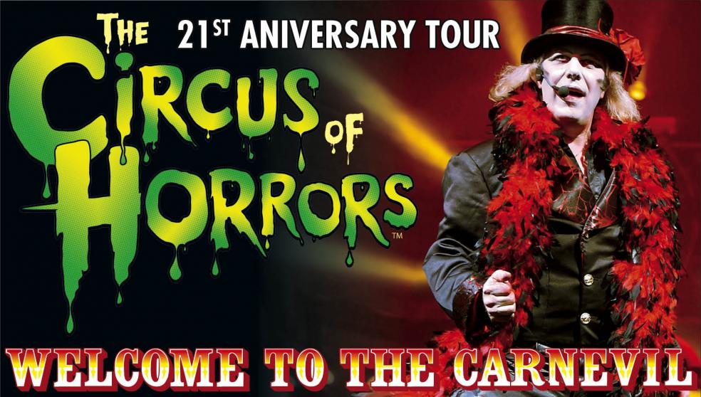 Circus of Horrors 21st Anniversary Tour to the Carnevil The